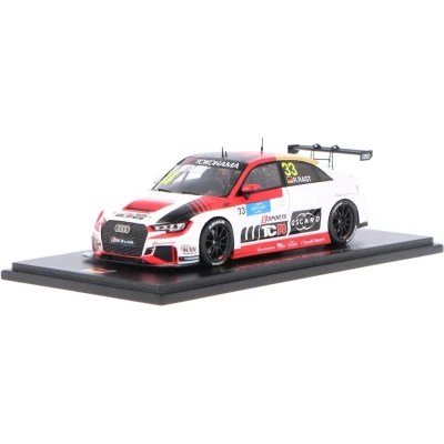 Afbeelding van Audi RS 3 LMS TCR Spark Modelauto 1:43 2018 Rene Rast Sport Team WRT SG572 Nürburgring