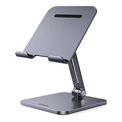 Afbeelding van UGREEN Verstelbare Opvouwbare Stevige Metalen Tablet / iPad iPhone Smartphone Bureau Tafel Houder