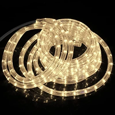 Afbeelding van Forever Speed Led lichtslang voor buiten, 288 leds, waterdicht, binnen en Kerstmis, bruiloft, dak, omheining, decoratie, warmwit, IP65