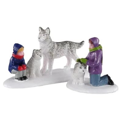 Afbeelding van Future sled dogs, set of 2 LEMAX