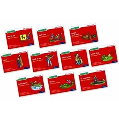 Afbeelding van Read Write Inc Phonics Red Ditty Books Colour Pack of 10