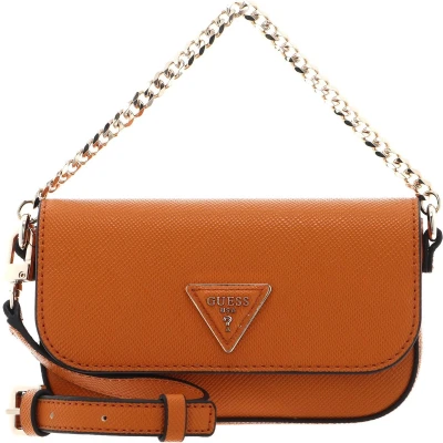 Afbeelding van GUESS Schoudertas Avondtas Brynlee Micro Mini Flap Pumpkin Oranje