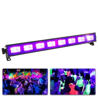 Afbeelding van BeamZ BUV93 LED Blacklight BAR met hoge output van 8x 3W