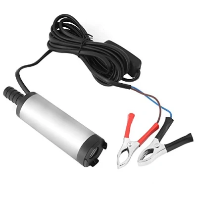 Afbeelding van 12V 3.8cm Pompe Diesel/à Eau/Kérosène Électrique Submersible en Acier Inoxydable 8500r/m (12V)