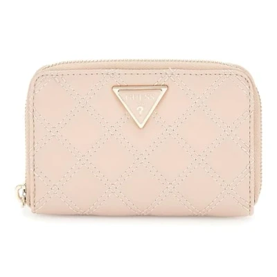 Afbeelding van GUESS Portemonnee Giully Zip Around Wallet Light Beige