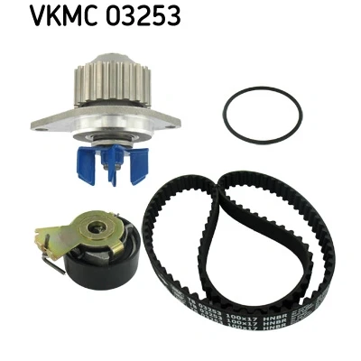 Afbeelding van Waterpomp + distributieriem set SKF VKMC 03253