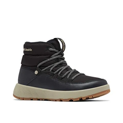 Afbeelding van Columbia Slopeside Village OMNI HEAT MID Snowboots, Dames, Maat: 38.5, Black/silver sage Kunststof/ textiel