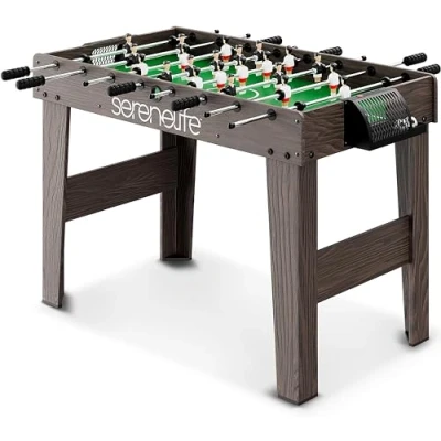 Afbeelding van SereneLife Full Size Foosball Table, Soccer with Foose Ball Set for Home