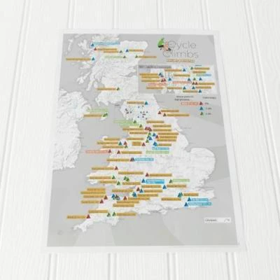 Afbeelding van Cycle Climbs Collect and Scratch Print