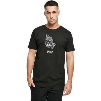 Afbeelding van Mister Tee PRAY Tshirt print, Heren, Maat: XXL, Black