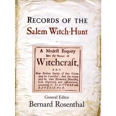 Afbeelding van Records of the Salem Witch Hunt