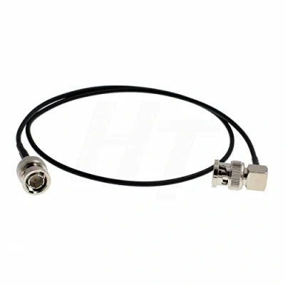 Afbeelding van Flexibele Soft Camera Monitor HD SDI Video Signaal Rechts Hoek BNC Coaxiale Kabel 75ohm (15cm)