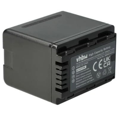 Afbeelding van vhbw Accuvervanging voor Panasonic VW VBK180, VBK180 K, VBK360 videocamera, camcorder (3200mAh, 3,6V, Li Ion) met infochip