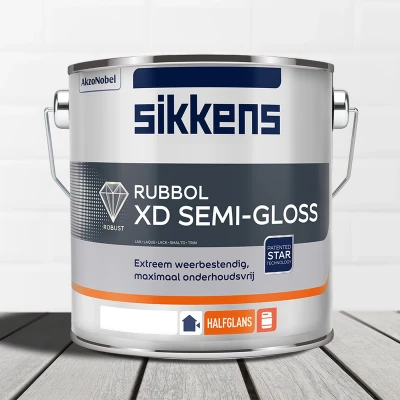 Afbeelding van Sikkens Rubbol XD Semi Gloss 2,5 liter Houtverf