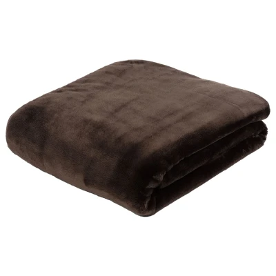 Afbeelding van Gözze Premium Cashmere Feeling deken (niet geïdentificeerd, 130 x 170 cm, Chocoladebruin)