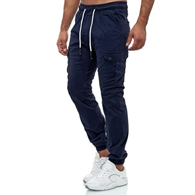 Afbeelding van Tazzio Cargobroek, Heren, Maat: Small, Navyblau