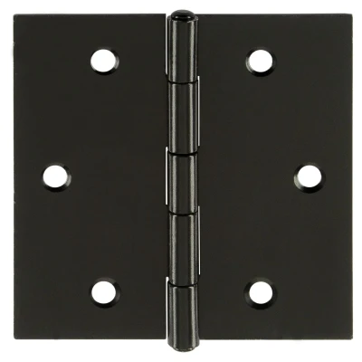 Afbeelding van i Fix scharnier met losse pen matzwart 70 x mm 2 stuks