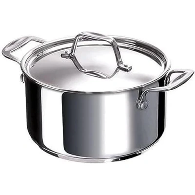Afbeelding van Beka line 12061284 Chef kookpan met deksel, roestvrij staal, 28 cm