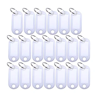 Afbeelding van Iyalezirk Draagbare Plastic Sleutelhanger ID Labels 20 Stuks