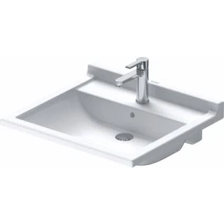 Afbeelding van Duravit Starck 3 Vital wastafel 60x54.5cm met Wondergliss wit