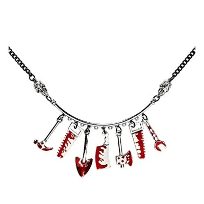 Afbeelding van WIDMANN Bloederig gereedschap halsketting voor volwassenen Accessoires &gt; Sieraden
