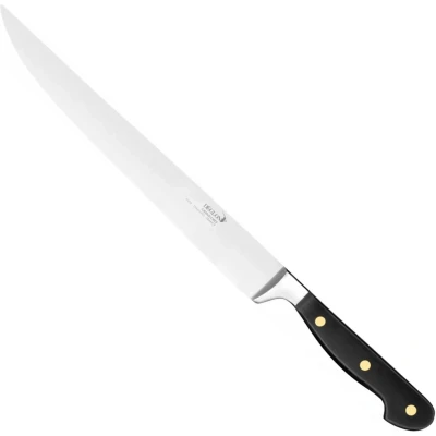 Afbeelding van Déglon Vleesmes Grand Chef 22 cm Roestvrijstaal Ergonomisch Houten Handvat Voor Gebraden...