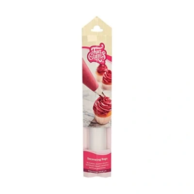 Afbeelding van FunCakes Spuitzakken Set Slagroomspuit / Garneerspuit 46 cm Pk/10