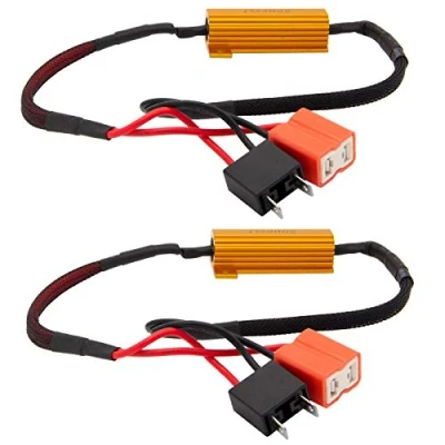 Afbeelding van Adapter Universe 2 x H7 LED SMD CANBUS No Error tot 50W weerstanden weerstand mistlampen