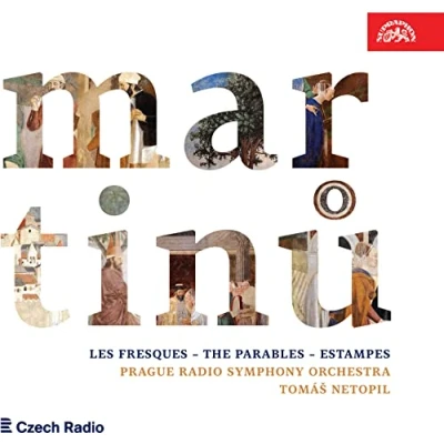 Afbeelding van Prague Radio Symphony Orchestra, Tomás Netopil Martinu: Les Fresques/The Parables/Estampes (CD)