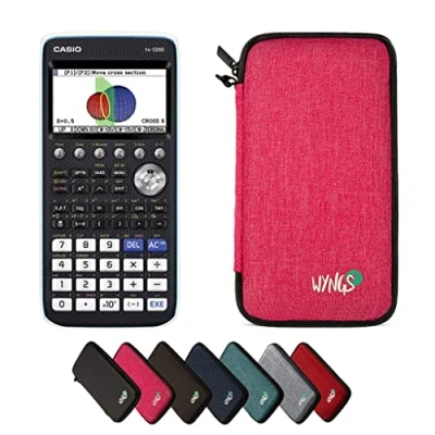 Afbeelding van CALCUSO Basispakket roze met Grafische Rekenmachine Casio FX CG 50
