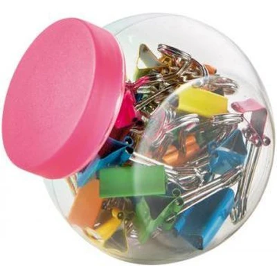 Afbeelding van papierklem Alco 19mm schroefdop NEON kleur box 25st