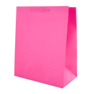 Afbeelding van Hallmark Grote Multi Occasion Gift Bag Plain Hot Pink
