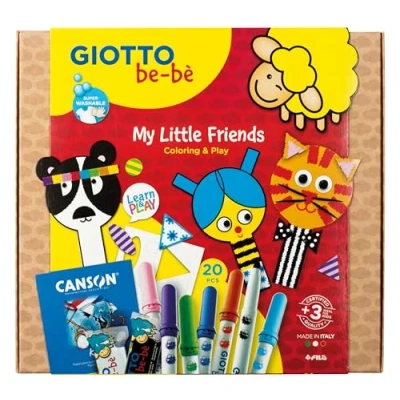 Afbeelding van GIOTTO be bè My Little Friends kleurset