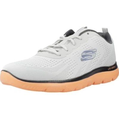Afbeelding van Skechers Summits Torre, Mannen, Grijs, Sneakers, maat: 41,5