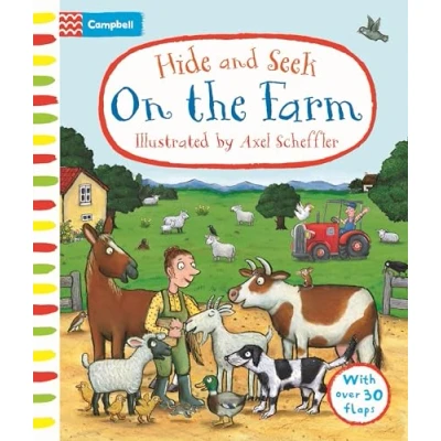 Afbeelding van Hide and Seek On the Farm: A Lift flap Book With Over 30 Flaps!