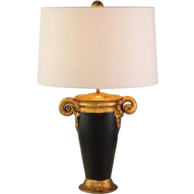 Afbeelding van Flambeau LED Tafellamp Gallier 1X E27 Max 60W Black and Gold