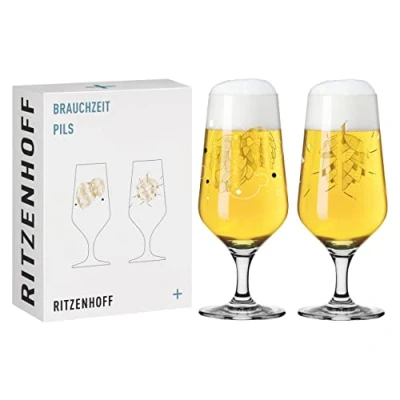 Afbeelding van Ritzenhoff Brauchzeit bierglas 01/02 2 stuks