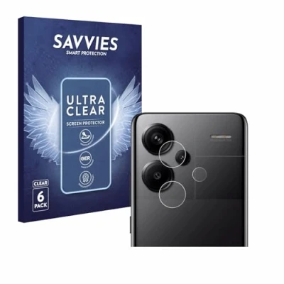 Afbeelding van Savvies (6 Stuks) Schermbeschermer voor Xiaomi Redmi Note 13 Pro+ 5G (ALLEEN Camera Lens) Screen Protector Ultra Transparant