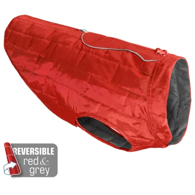 Afbeelding van Kurgo Loft Jacket Rood&amp;Antraciet Hondenjas M