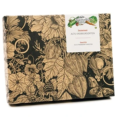 Afbeelding van Oude aardbeiensoorten zaad cadeau set met 3 traditionele, aromatische soorten