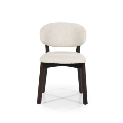Afbeelding van Eleonora Eetkamerstoel Mikky Bruin Beige Moon