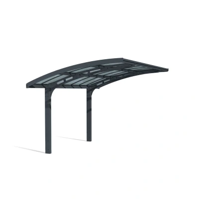 Afbeelding van Canopia Arizona Carport Overkapping Aluminium Hoge kwaliteit Eenvoudige installatie 3X5 m