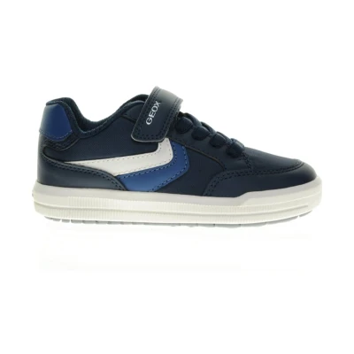 Afbeelding van Geox Jongens J Arzach Boy A Sneakers, Navy Jeans, 33 EU