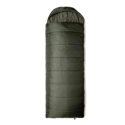 Afbeelding van Snugpak Navigator WGTE slaapzak met veelzijdige quiltoptie, gesiliconiseerde isolatie, trekkoord verstelbare capuchon, anti snak rits en compressiezak, voor kamperen wandelen, olijf (RZ)