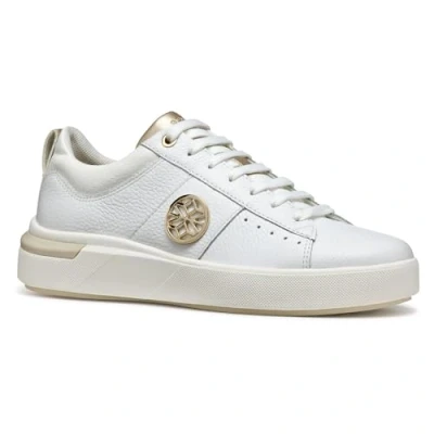 Afbeelding van Geox Dalyla Sneakers laag, Dames, Maat: 36, White Leer