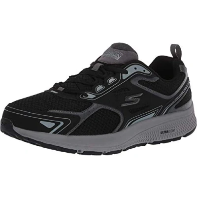 Afbeelding van Skechers Performance GO RUN Consistent Hardloopschoenen neutraal, Heren, Maat: 43, Black/grey Kunststof/ textiel