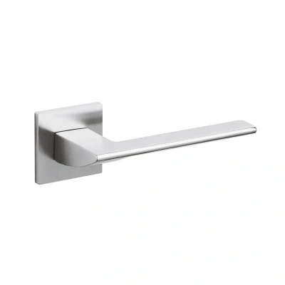 Afbeelding van Deurklink Trend op rozet mat chroom