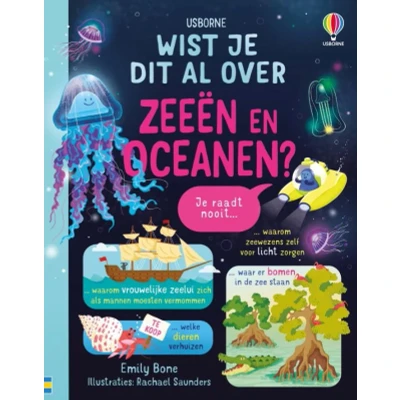 Afbeelding van Wist je dit al over zeeën en oceanen? (Hardback)