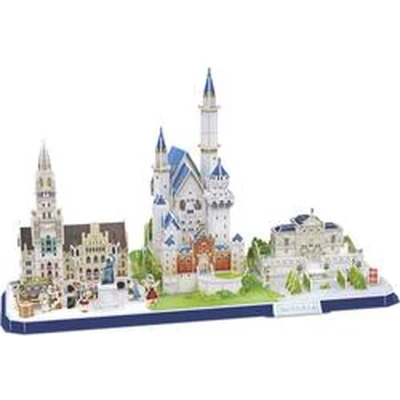 Afbeelding van Puzzel Bayern Skyline Puzzle 3d