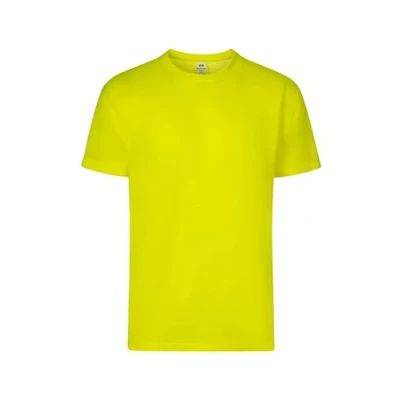 Afbeelding van Mukua Derby, uniseks T shirt, polyester, katoen, neongeel, maat 3XL, Fluor Geel, 3XL